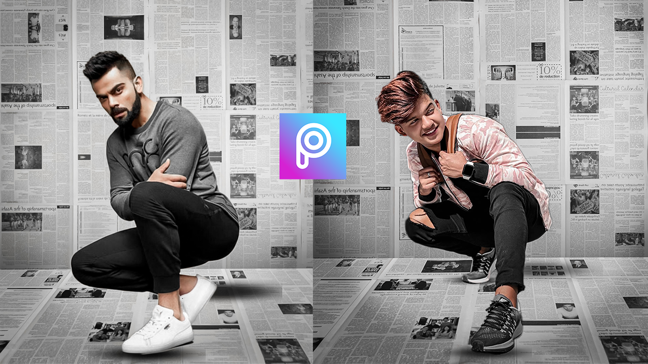 PicsArt Paper Photo Editing