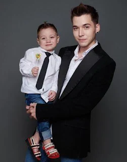 foto stefan william dan anaknya