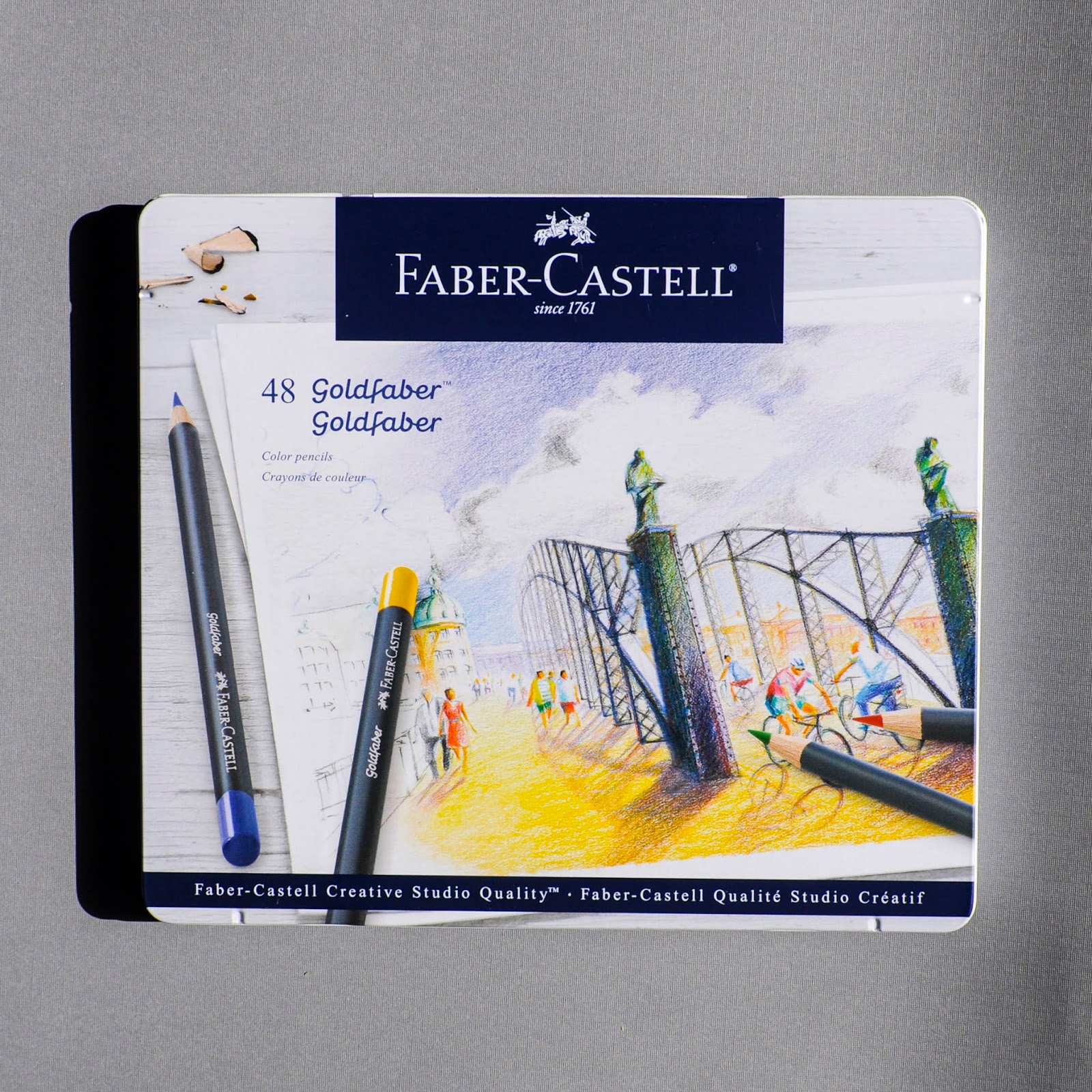 FaberCastell 48 Goldfaber Regular and Aqua Colored Pencils Review