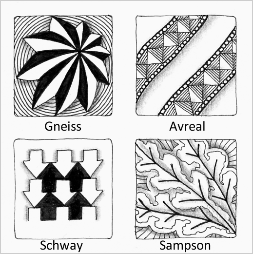 List Of Official Zentangle Patterns