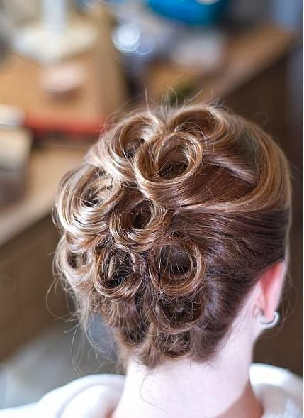 Updo Hairstyle For Brides