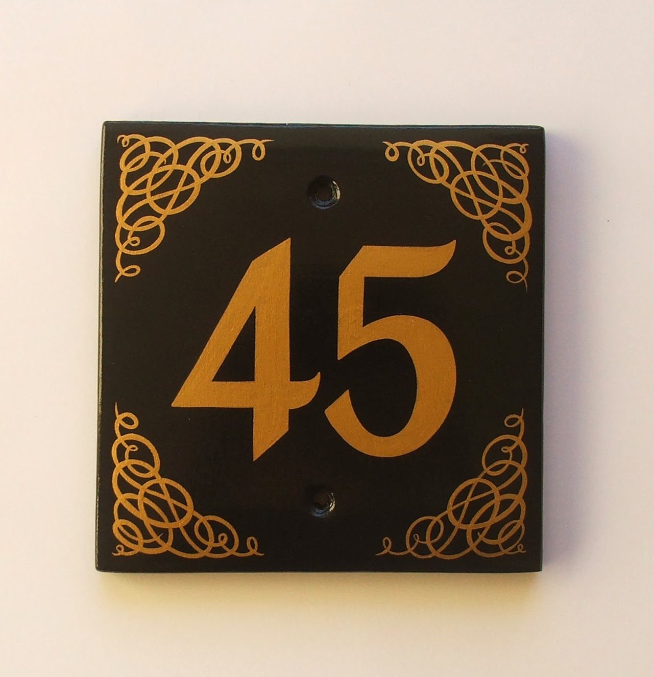 Hand Painted House Signs by Ceramic Art House Signs, House Number