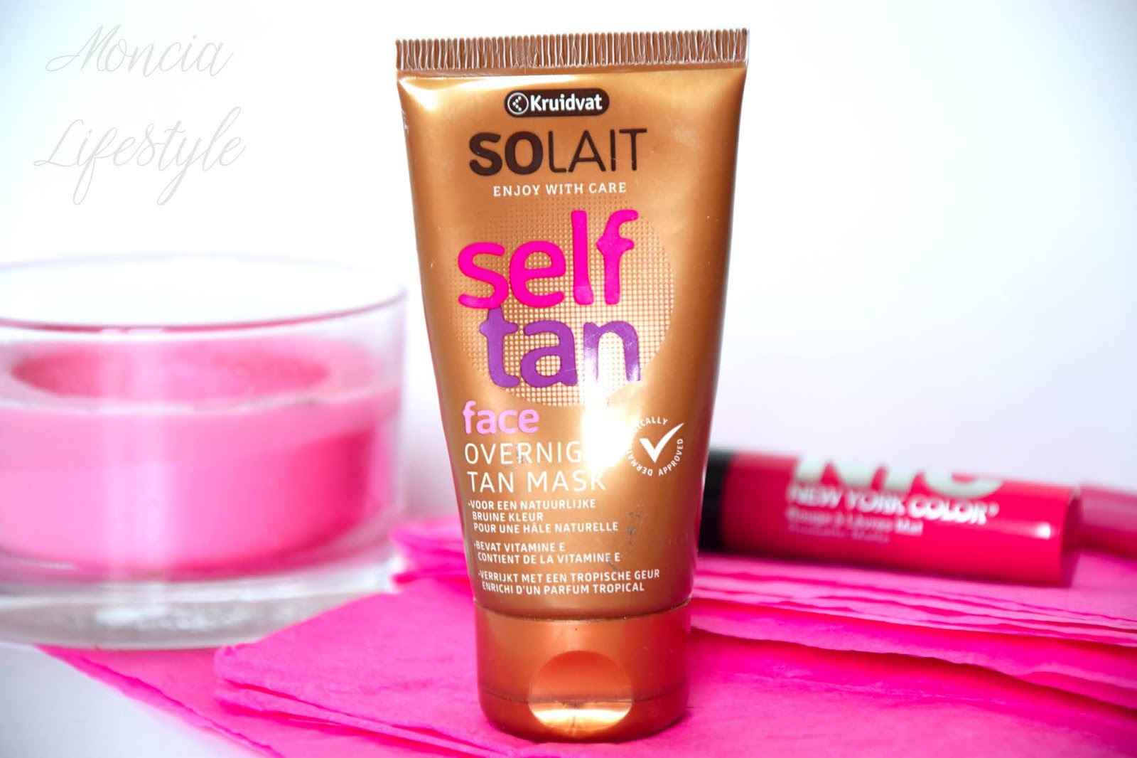 Solait Self Tan Face Overnight Tan Mask KRUIDVAT Samoopalacz do