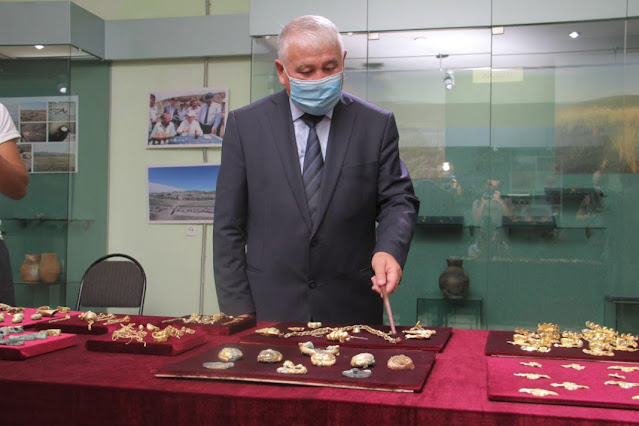 850 χρυσά αντικείμενα της εποχής των Σκυθών βρέθηκαν στο Καζακστάν
