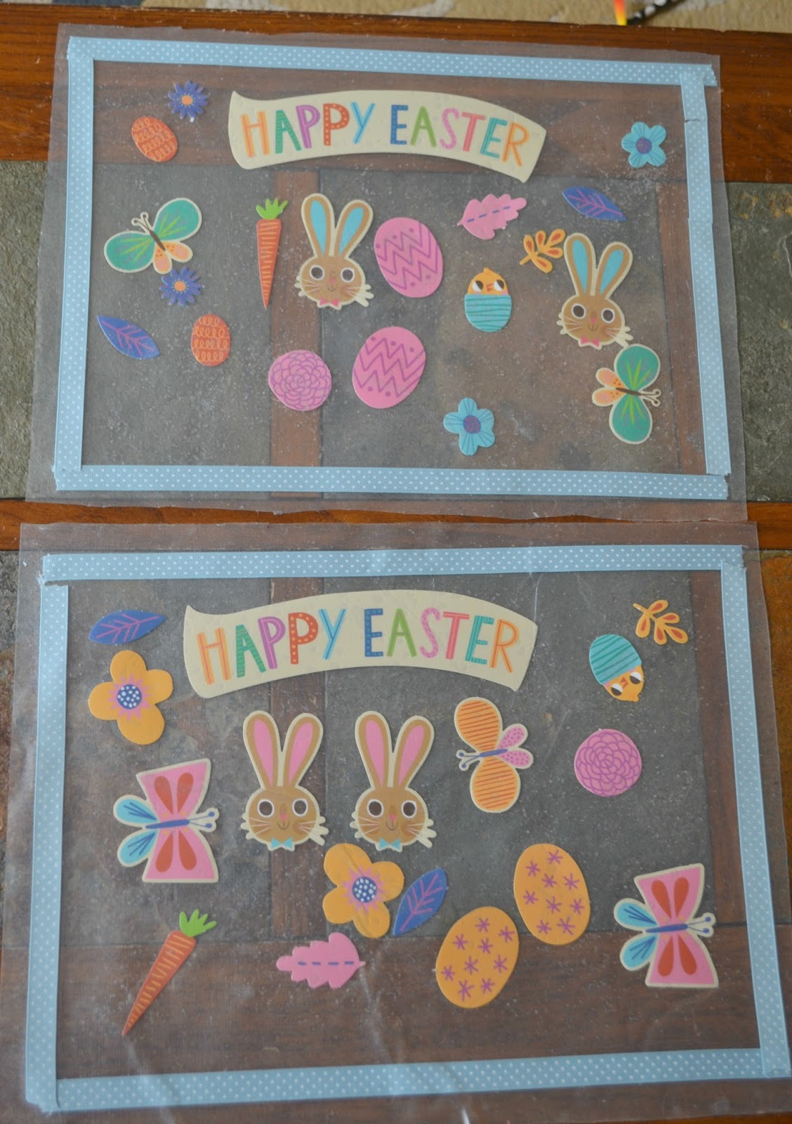 Easter Placemat Craft for Kids Building Our Story