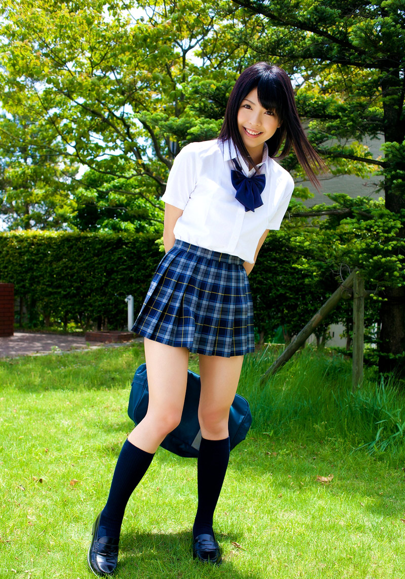 Japanese Schoolgirl Tube Sakura Seto In School Uniform-9394