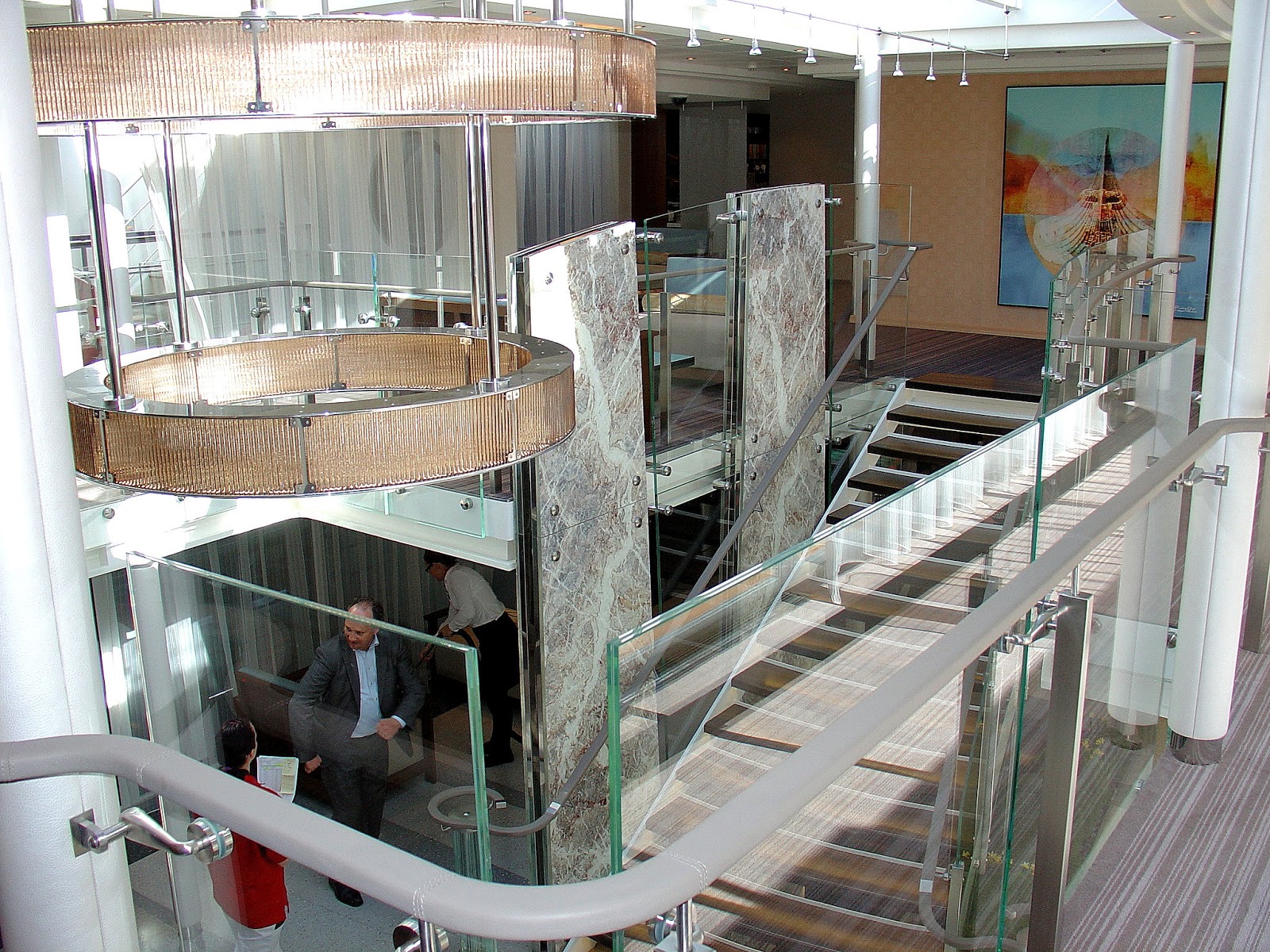 Viking Longship Atrium Lobby. Photo: EuroTravelogue™.