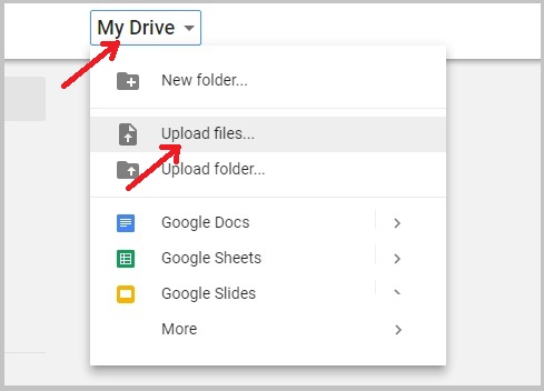 Cara menyimpan data pada google drive