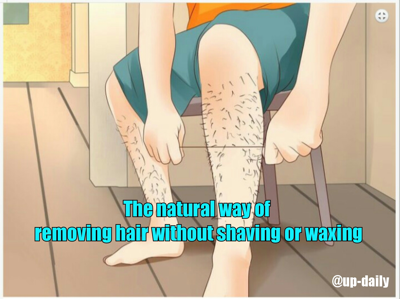 The Natural Way of Removing Hair Without Shaving or Waxing.