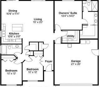 Planos de Casas, Modelos y Diseños de Casas: plano de casa