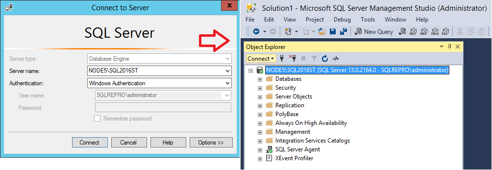 SQL Server 2014 Management Studio (SSMS) Lesson-2