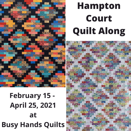 Busy Hands Quilts Hampton Court Quilt Along Announcement!