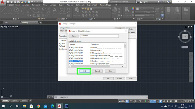 Tutorial Cara Membuat Garis Putus-putus di AutoCAD