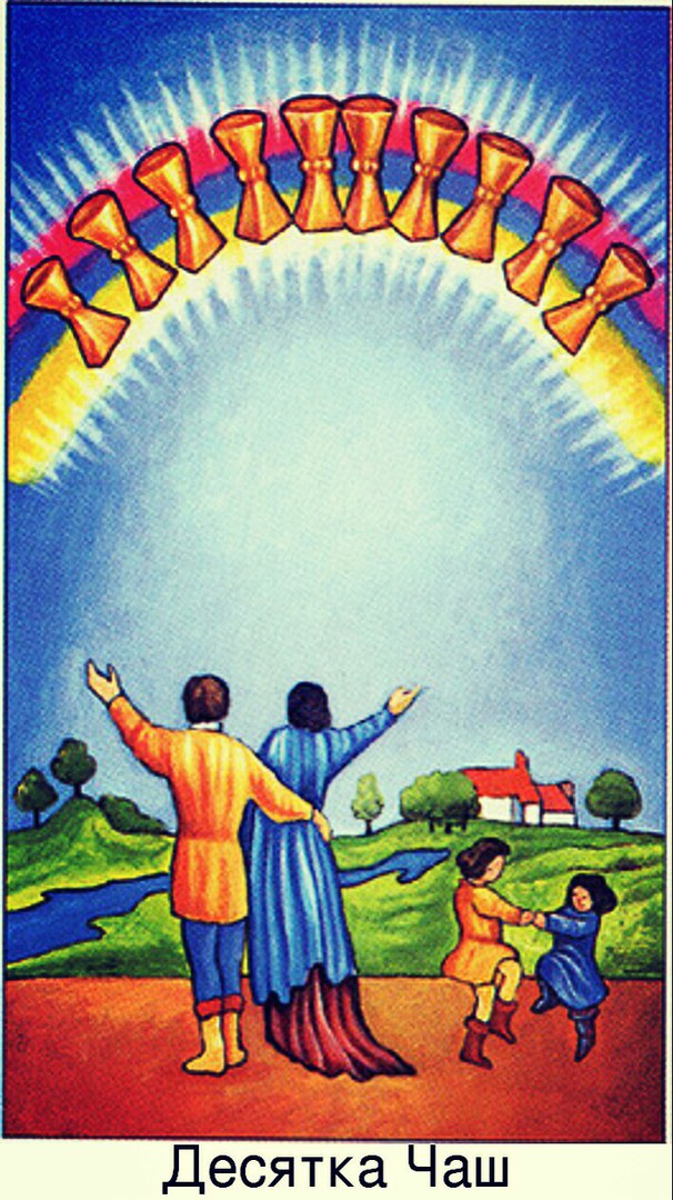 10 Чаш карта дня