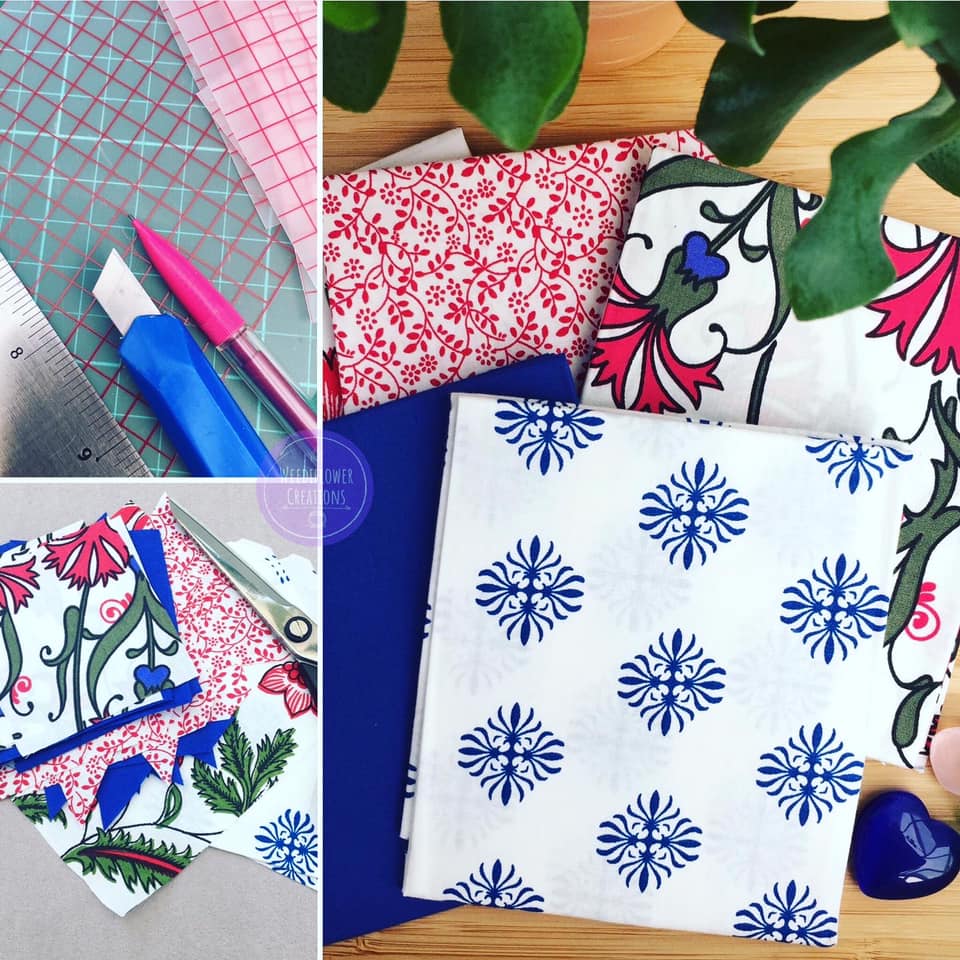 Weediflower Creations A beginner's journey into 'American Hand Piecing' part 2