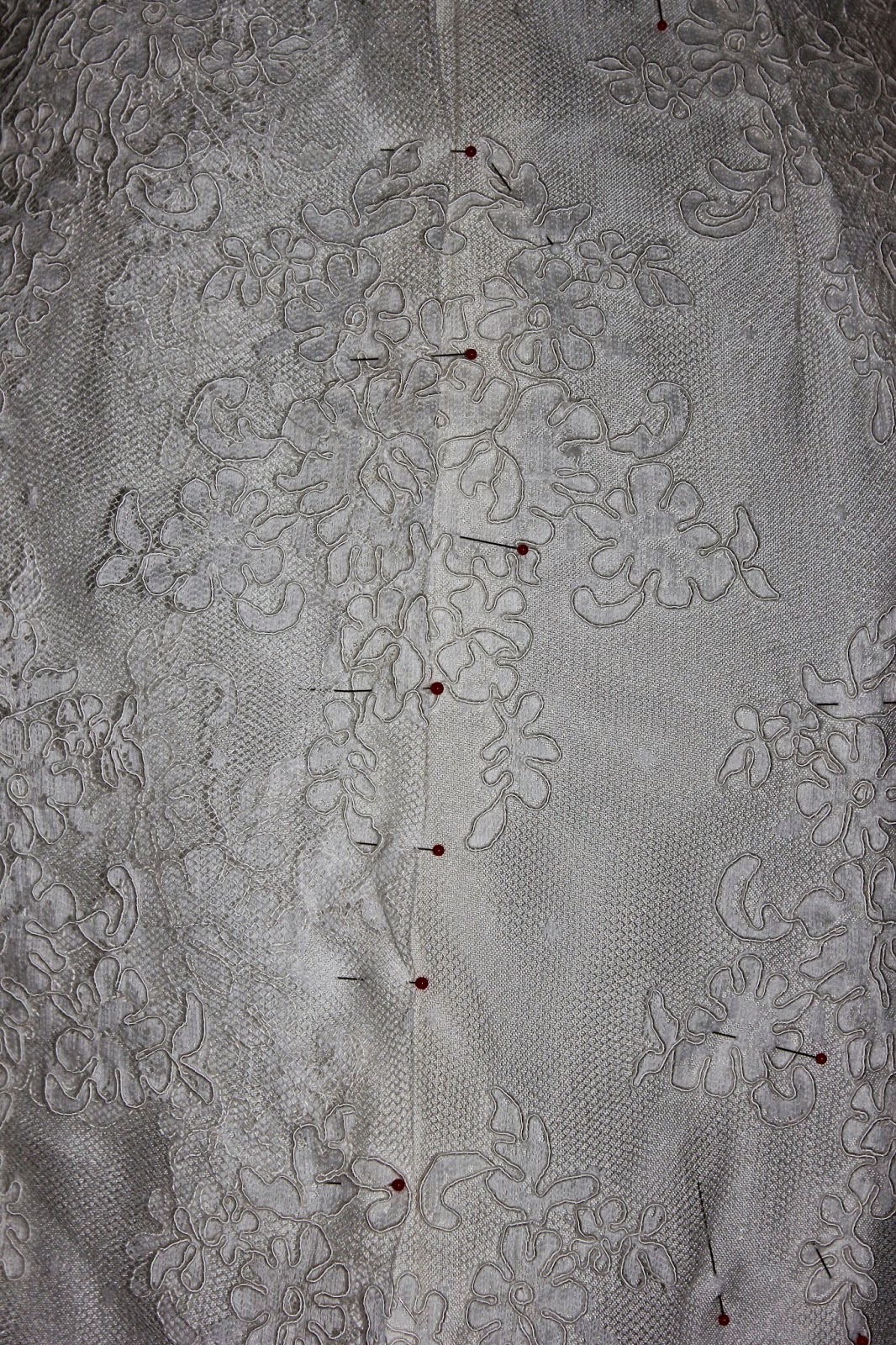 sewn threads: The birth of a wedding gown