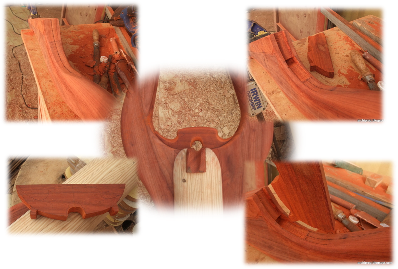 kaahua 14m Mâts (partie 4) les têtes et les pieds