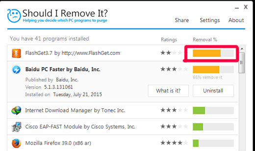 تحميل برنامج الغاء تثبيت البرامج من الكمبيوتر Should I Remove It تحميل برنامج الغاء تثبيت البرامج من الكمبيوتر Should I Remove It