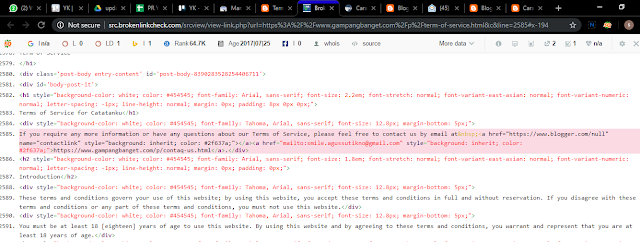 Cara Memperbaiki Broken Link Di Blog dan Website Cara Memperbaiki Broken Link Di Blog dan Website