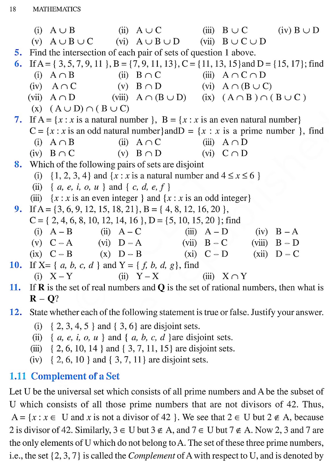 Class 11 Maths Chapter 1 Sets Text Book - English Medium, 11th Maths book in hindi, 11th Maths notes in hindi, cbse books for class 11, cbse books in hindi, cbse ncert books, class 11 Maths notes in hindi, class 11 hindi ncert solutions, Maths 2020, Maths 2021, Maths 2022, Maths book class 11, Maths book in hindi, Maths class 11 in hindi, Maths notes for class 11 up board in hindi, ncert all books, ncert app in hindi, ncert book solution, ncert books class 10, ncert books class 11, ncert books for class 7, ncert books for upsc in hindi, ncert books in hindi class 10, ncert books in hindi for class 11 Maths, ncert books in hindi for class 6, ncert books in hindi pdf, ncert class 11 hindi book, ncert english book, ncert Maths book in hindi, ncert Maths books in hindi pdf, ncert Maths class 11, ncert in hindi, old ncert books in hindi, online ncert books in hindi, up board 11th, up board 11th syllabus, up board class 10 hindi book, up board class 11 books, up board class 11 new syllabus, up Board Maths 2020, up Board Maths 2021, up Board Maths 2022, up Board Maths 2023, up board intermediate Maths syllabus, up board intermediate syllabus 2021, Up board Master 2021, up board model paper 2021, up board model paper all subject, up board new syllabus of class 11th Maths, up board paper 2021, Up board syllabus 2021, UP board syllabus 2022, 11 वीं मैथ्स पुस्तक हिंदी में, 11 वीं मैथ्स नोट्स हिंदी में, कक्षा 11 के लिए सीबीएससी पुस्तकें, हिंदी में सीबीएससी पुस्तकें, सीबीएससी पुस्तकें, कक्षा 11 मैथ्स नोट्स हिंदी में, कक्षा 11 हिंदी एनसीईआरटी समाधान, मैथ्स 2020, मैथ्स 2021, मैथ्स 2022, मैथ्स बुक क्लास 11, मैथ्स बुक इन हिंदी, बायोलॉजी क्लास 11 हिंदी में, मैथ्स नोट्स इन क्लास 11 यूपी बोर्ड इन हिंदी, एनसीईआरटी मैथ्स की किताब हिंदी में, बोर्ड 11 वीं तक, 11 वीं तक की पाठ्यक्रम, बोर्ड कक्षा 10 की हिंदी पुस्तक , बोर्ड की कक्षा 11 की किताबें, बोर्ड की कक्षा 11 की नई पाठ्यक्रम, बोर्ड मैथ्स 2020, यूपी बोर्ड मैथ्स 2021, यूपी बोर्ड मैथ्स 2022, यूपी बोर्ड मैथ्स 2023, यूपी बोर्ड इंटरमीडिएट बायोलॉजी सिलेबस, यूपी बोर्ड इंटरमीडिएट सिलेबस 2021, यूपी बोर्ड मास्टर 2021, यूपी बोर्ड मॉडल पेपर 2021, यूपी मॉडल पेपर सभी विषय, यूपी बोर्ड न्यू क्लास का सिलेबस 11 वीं मैथ्स, अप बोर्ड पेपर 2021, यूपी बोर्ड सिलेबस 2021, यूपी बोर्ड सिलेबस 2022, Class 11 Maths Chapter 1 Sets Text Book - English Medium, 11th Maths book in hindi, 11th Maths notes in hindi, cbse books for class 11, cbse books in hindi, cbse ncert books, class 11 Maths notes in hindi, class 11 hindi ncert solutions, Maths 2020, Maths 2021, Maths 2022, Maths book class 11, Maths book in hindi, Maths class 11 in hindi, Maths notes for class 11 up board in hindi, ncert all books, ncert app in hindi, ncert book solution, ncert books class 10, ncert books class 11, ncert books for class 7, ncert books for upsc in hindi, ncert books in hindi class 10, ncert books in hindi for class 11 Maths, ncert books in hindi for class 6, ncert books in hindi pdf, ncert class 11 hindi book, ncert english book, ncert Maths book in hindi, ncert Maths books in hindi pdf, ncert Maths class 11, ncert in hindi, old ncert books in hindi, online ncert books in hindi, up board 11th, up board 11th syllabus, up board class 10 hindi book, up board class 11 books, up board class 11 new syllabus, up Board Maths 2020, up Board Maths 2021, up Board Maths 2022, up Board Maths 2023, up board intermediate Maths syllabus, up board intermediate syllabus 2021, Up board Master 2021, up board model paper 2021, up board model paper all subject, up board new syllabus of class 11th Maths, up board paper 2021, Up board syllabus 2021, UP board syllabus 2022, 11 वीं मैथ्स पुस्तक हिंदी में, 11 वीं मैथ्स नोट्स हिंदी में, कक्षा 11 के लिए सीबीएससी पुस्तकें, हिंदी में सीबीएससी पुस्तकें, सीबीएससी पुस्तकें, कक्षा 11 मैथ्स नोट्स हिंदी में, कक्षा 11 हिंदी एनसीईआरटी समाधान, मैथ्स 2020, मैथ्स 2021, मैथ्स 2022, मैथ्स बुक क्लास 11, मैथ्स बुक इन हिंदी, बायोलॉजी क्लास 11 हिंदी में, मैथ्स नोट्स इन क्लास 11 यूपी बोर्ड इन हिंदी, एनसीईआरटी मैथ्स की किताब हिंदी में, बोर्ड 11 वीं तक, 11 वीं तक की पाठ्यक्रम, बोर्ड कक्षा 10 की हिंदी पुस्तक , बोर्ड की कक्षा 11 की किताबें, बोर्ड की कक्षा 11 की नई पाठ्यक्रम, बोर्ड मैथ्स 2020, यूपी बोर्ड मैथ्स 2021, यूपी बोर्ड मैथ्स 2022, यूपी बोर्ड मैथ्स 2023, यूपी बोर्ड इंटरमीडिएट बायोलॉजी सिलेबस, यूपी बोर्ड इंटरमीडिएट सिलेबस 2021, यूपी बोर्ड मास्टर 2021, यूपी बोर्ड मॉडल पेपर 2021, यूपी मॉडल पेपर सभी विषय, यूपी बोर्ड न्यू क्लास का सिलेबस 11 वीं मैथ्स, अप बोर्ड पेपर 2021, यूपी बोर्ड सिलेबस 2021, यूपी बोर्ड सिलेबस 2022,