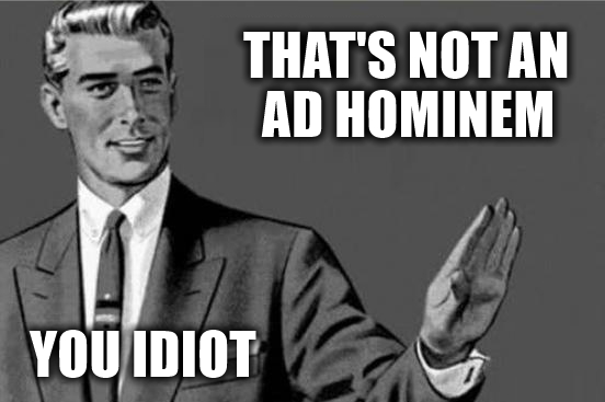 ad hominem example