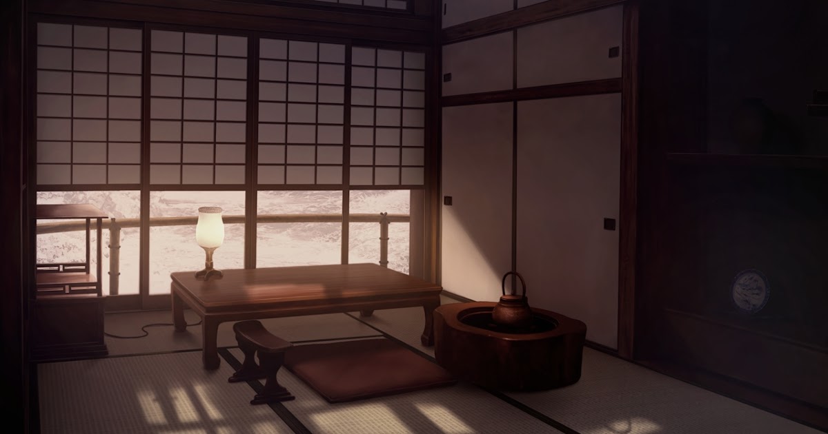 Anime Landscape: Quiet & Calid japanese room