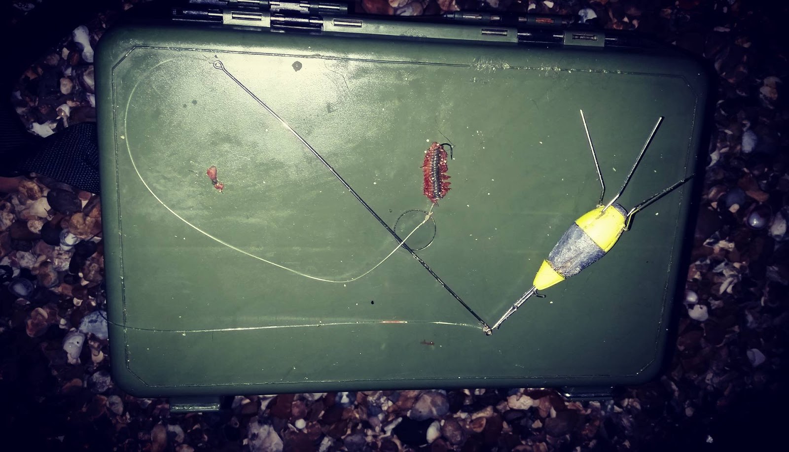 Fish Hooked Beach Fishing, Hayling Island