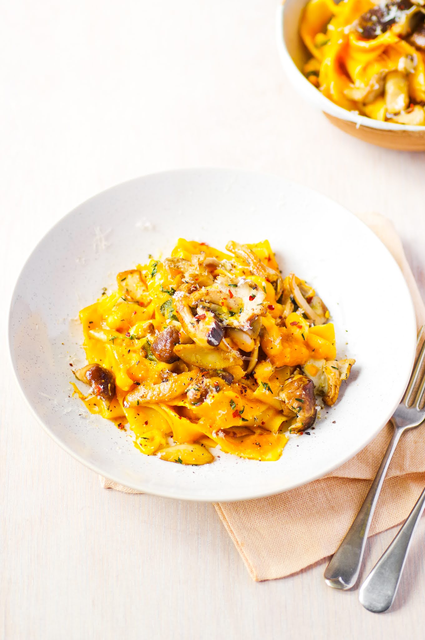 Pumpkin & Sage Pappardelle Euphoric Vegan