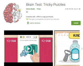 Brain Test : Tricky Puzzles download the new version for iphone