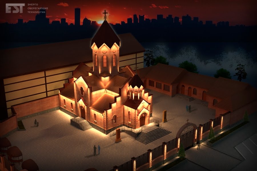 архитектурное освещение храма. небесный храм подсветка дронами. подсветка храмов и церквей. небесный храм подсветка дронами. архитектурное освещение церквей.