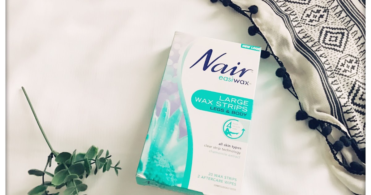 makelifesimple Nair easi wax Waxing strips (review)