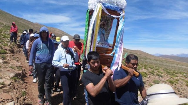 La imagen de la Virgen de Punta Corral no descenderá este año 