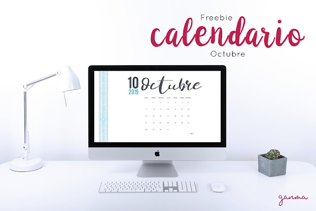 Freebie: Calendario Octubre