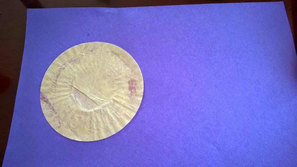 Sweet Silly Sara Cupcake Liner Sun Craft