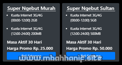 Tembak Paket XL Super Ngebut Tembak Paket XL Super Ngebut