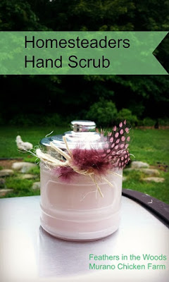DIY homesteaders hand scrub 
