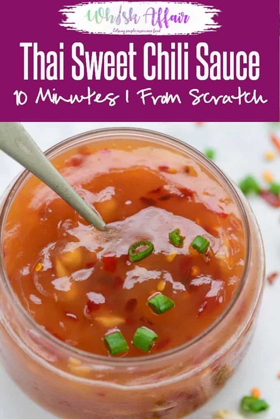 Thai Sweet Chili Sauce - Natural Therapy