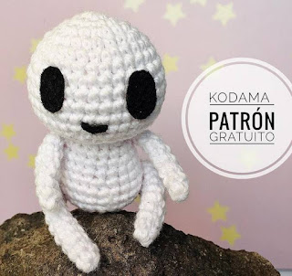 PATRON GRATIS KODAMA | SPIRITED AWAY AMIGURUMI 46527