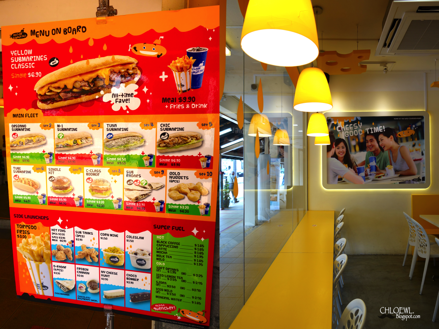 Chloe WL The Yellow Submarine