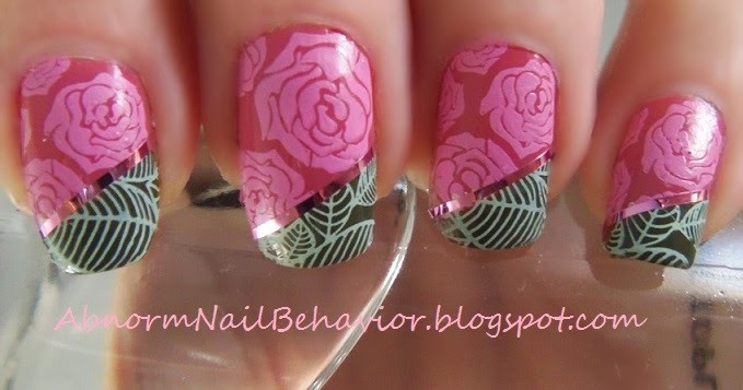 2. Easy Layered Stamping Nail Art Designs - wide 6