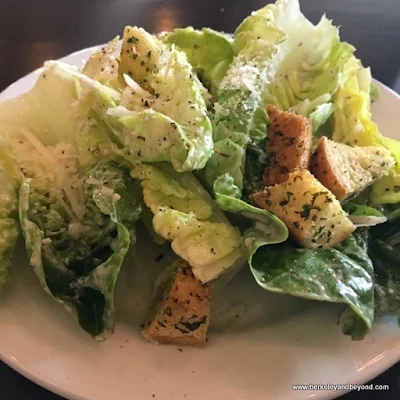 Caesar salad at Little Star Pizza in Albany, California