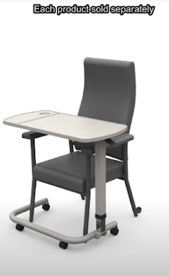 Katie Chair and Height Adjustable Table Height adjustable table with Katie Height adjustable chair