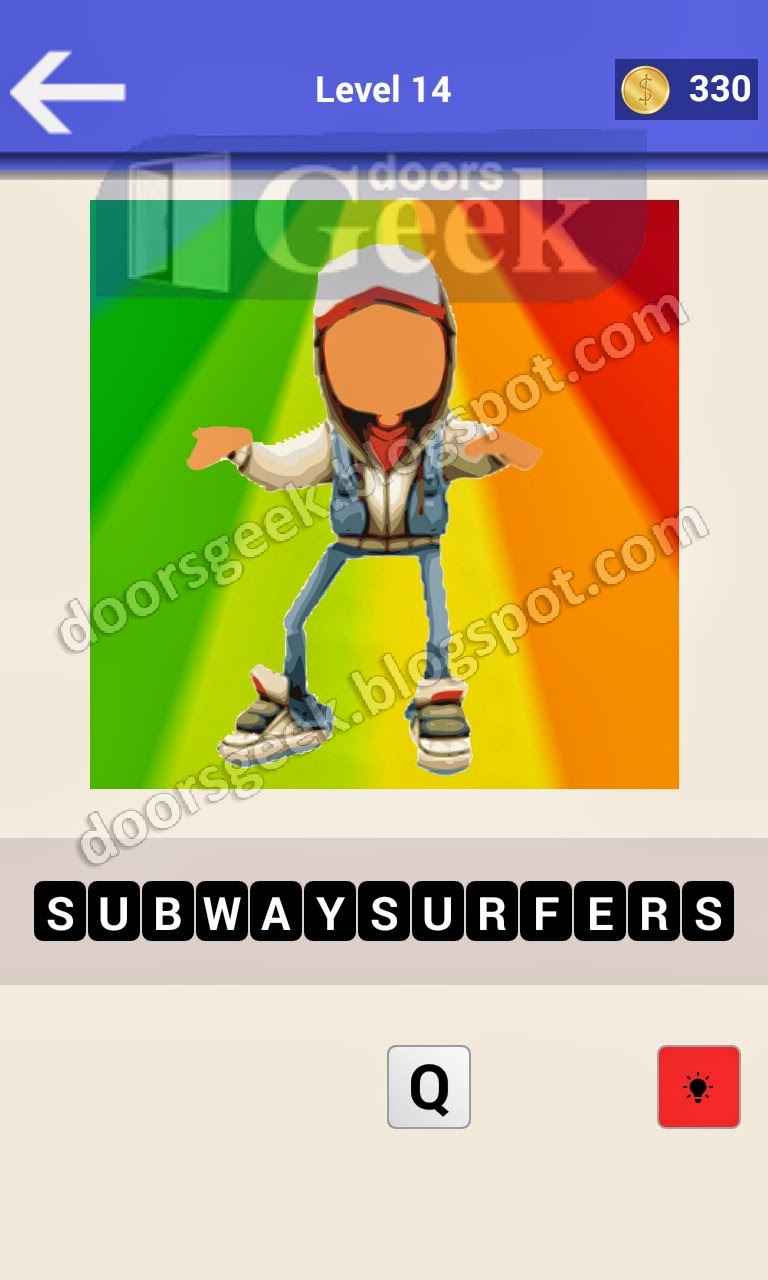 Guess the Game Quiz  Level 14 ~ Doors Geek
