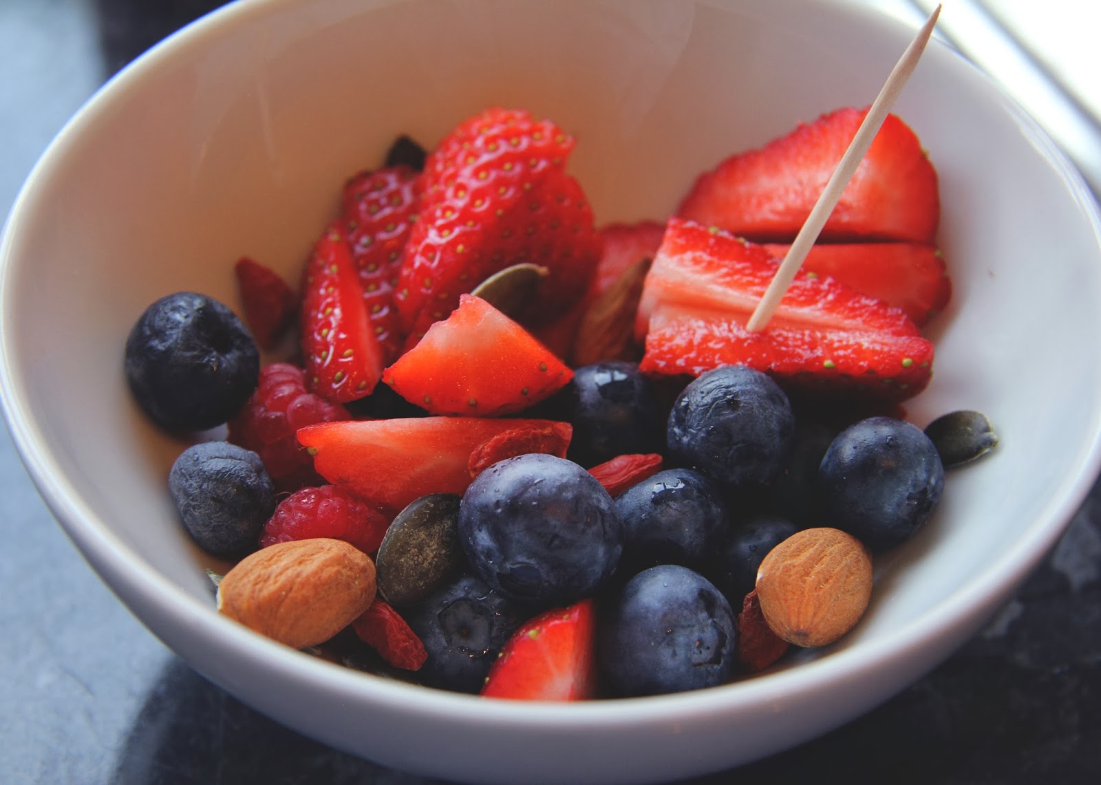 infinite mind of clh superfood blast in a bowl. breakfast of today