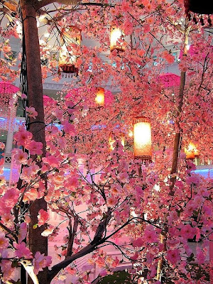 Oriental Themed Weddings With Cherry Blossom Wedding Decorations