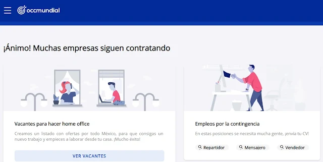 OCC.com.mx Mexico Bolsa de trabajo Buscador rapido