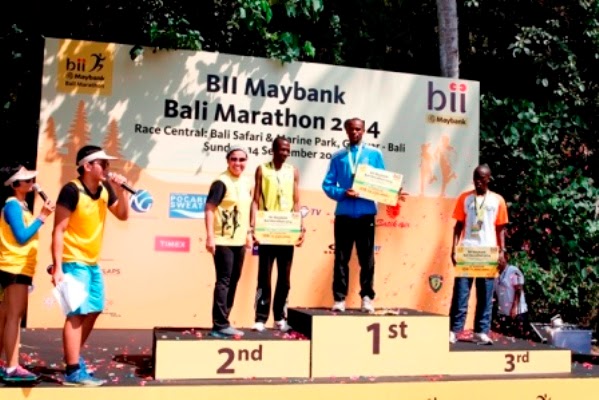 Pelari Kenya, Juarai BII Maybank Bali Marathon