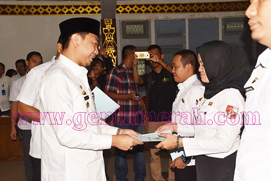 CPNS 137 PTT Lampura Terima SK CPNS 80%