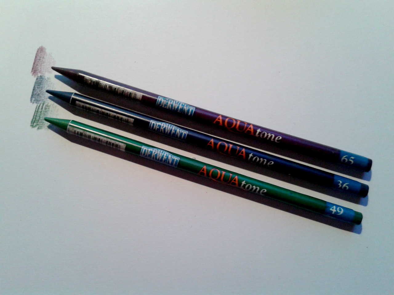 bloowabbit Derwent Aquatone pencils