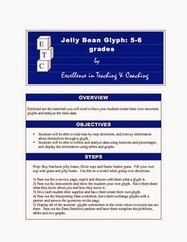 https://www.teacherspayteachers.com/Product/Jellybean-Glyph-Data-Analysis-with-Fractions-and-Graphs-226362